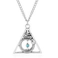thumbnail image 2 of Slytherin Snake Necklace Hogwarts Deathly Hallows Sort Hat Time Turner Diadem Horcrux Locket Owl, 2 of 2