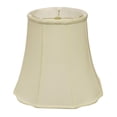 thumbnail image 5 of 18" Ivory Premium Octagon Monay Shantung Lampshade, 5 of 5