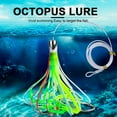 thumbnail image 2 of Mosiee 7 87 Inch Trolling Lure Squid Skirted For Saltwater For Deep Sea Fishing, 2 of 7