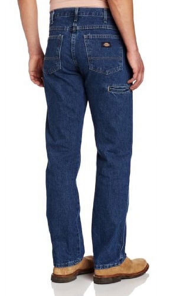 Dickies Mens and Big Mens Regular Straight Fit 6-Pocket Denim Jeans - image 2 of 3