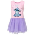 thumbnail image 3 of Disney Lilo & Stitch Big Girls Tulle Dress Little Kid to Big, 3 of 5