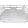 thumbnail image 6 of Home Basics Contempo 3 Piece Dish Rack, White, 6 of 7