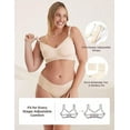 thumbnail image 5 of Momcozy Nursing Bras for Breastfeeding, Seamless Ultra Comfort Maternity Bra, Natural Shape, Pregnancy Sleep Bralette, 5 of 9