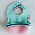 thumbnail image 2 of Dreamroo Silicone Baby Bib, Adjustable and Waterproof, Pink, 2 of 4