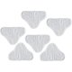 thumbnail image 1 of Juego de 6 Paños de Microfibra Sincero Lavables para Trapeador a Vapor H2O H20 X5, 1 of 5