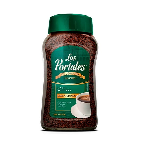 Café soluble Los Portales de Córdoba descafeinado de 170 g
