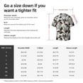 thumbnail image 7 of Vsdgher Abstract Watercolor Print Men's Wrinkle Free Untucked Cuban Shirt Business Casual Button Down Shirts Short Sleeve Shirt, 7 of 7