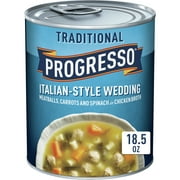 Progresso Italian-Style Wedding Soup, Traditional Canned Soup, 18.5 oz