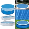 thumbnail image 3 of BCLONG 1x Blue Swimming Pool Heater Solar Tarpaulin Dust Cover insulation film for Spa, 3 of 9