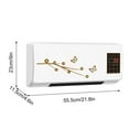 thumbnail image 3 of 2025 New Portable Air Conditioning Split Max, Mini Split AC/Heating System, Quiet Operation, Wall Mounted Air Conditioner with Remote Control for Home, Office, 3 of 9