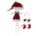 thumbnail image 3 of Conjunto de Ropa de Navidad Muñeca de Peluche Accesorios de Juguete, 3 of 8