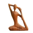 TSApan Clearance Hangs Yoga Body Wood Carving Yoga Gymnastics Lovers Gift Yoga Wood Carving