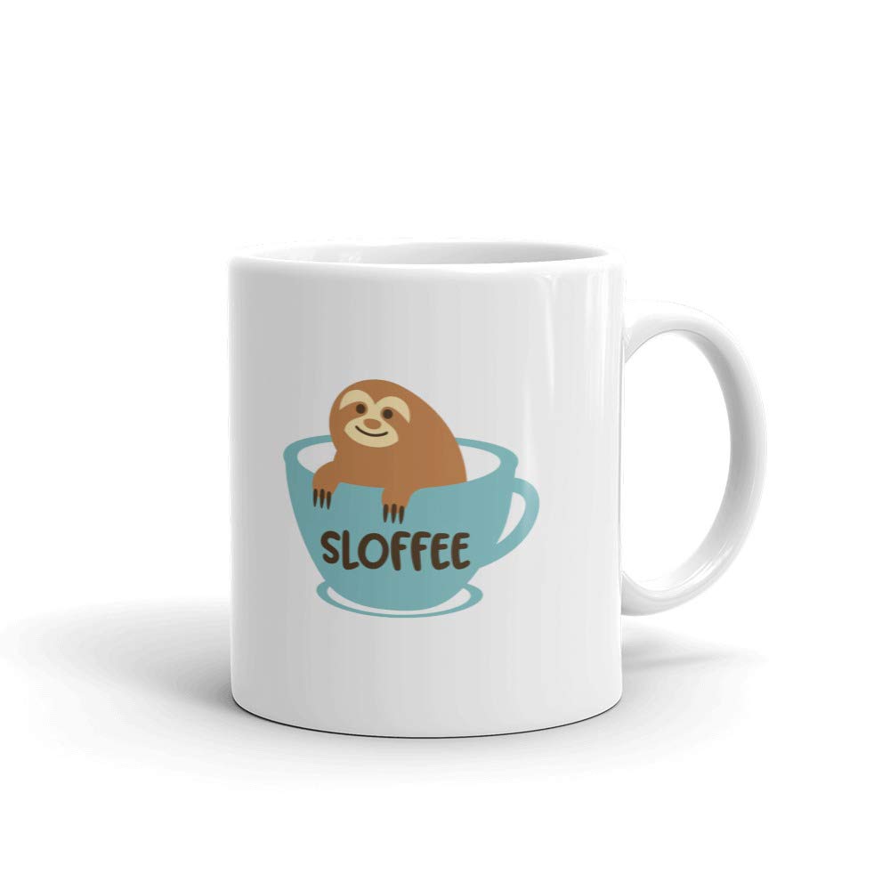 Cup of Sloffee Cute Sloth Coffee Tea Ceramic Mug Office Work Cup Gift