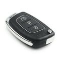 thumbnail image 5 of KEYYOU 3/4 Buttons Flip Folding Remote Key Fob Shell For Hyundai HB20 SANTA FE IX35 i20 IX45 Accent I30 I40 I45 Car Key Case, 5 of 7