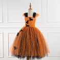 thumbnail image 1 of Herrnalise Niños Niñas Halloween Moda Lindo Costura Color Lentejuelas Malla Ahueca Hacia Fuera Vestido de Princesa ¡Descuento!, 1 of 8