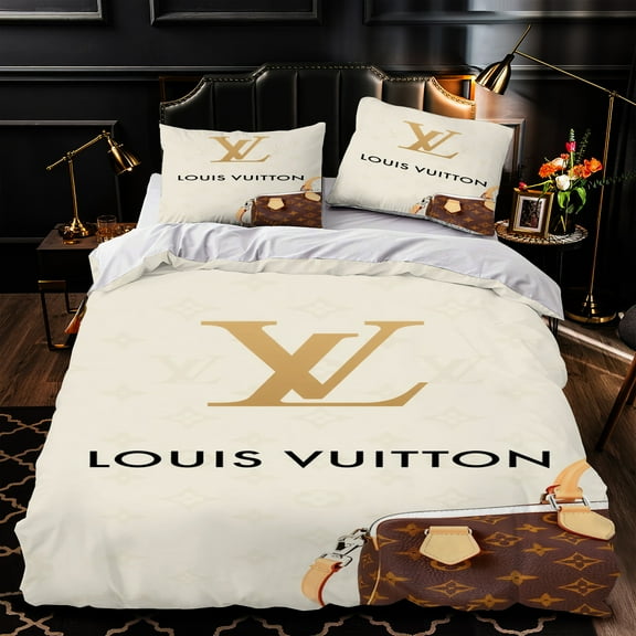 Luxurious 3-Piece Duvet Cover Set with Iconic & Elegant Pattern - Stylish Bedding for Modern Bedrooms