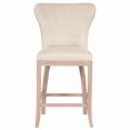 thumbnail image 2 of Maklaine 26" Counter Stool in Bisque and Stone Wash, 2 of 5