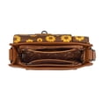 thumbnail image 5 of Wrangler Y2K Purse Small Shoulder Bag for Women Stylish Western Design with Detachable Charms Multiple Pockets, Sunflower-Brown, 5 of 6