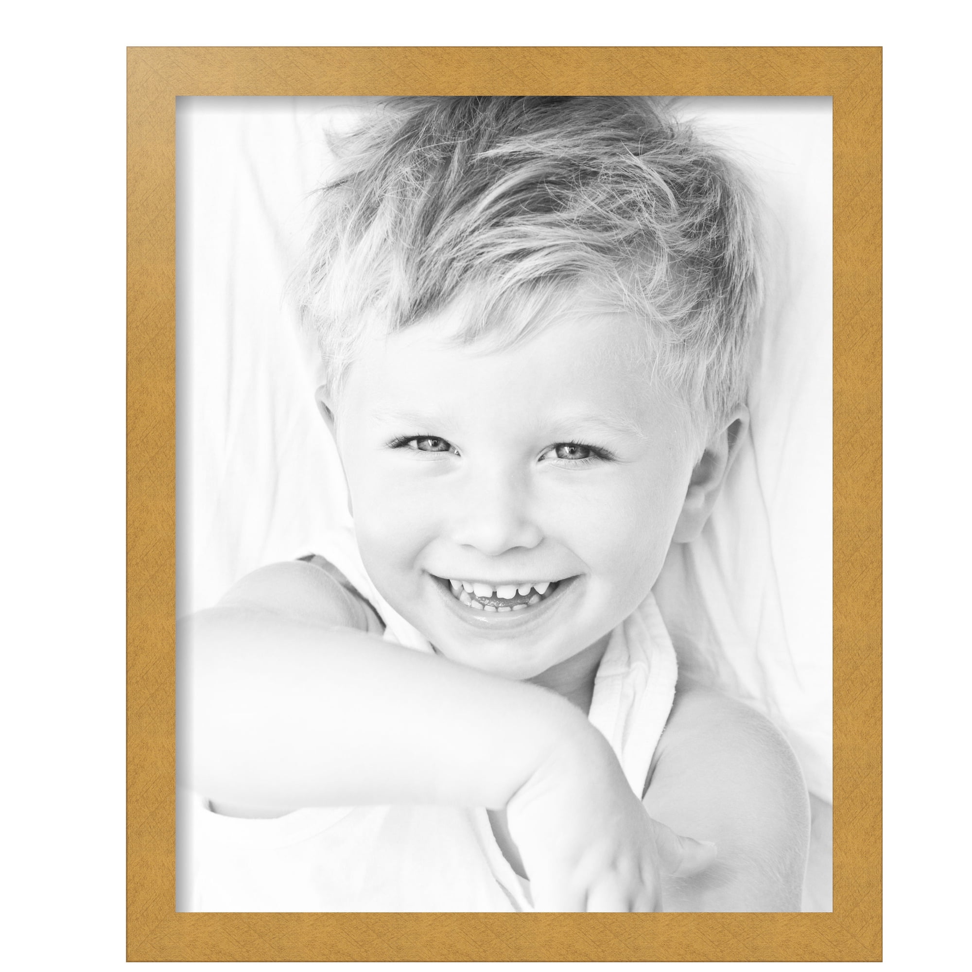 ArtToFrames 17" x 21" Classic Gold Picture Frame, 17x21 inch Gold MDF Poster Frame (WOM-4498), 4 Pack