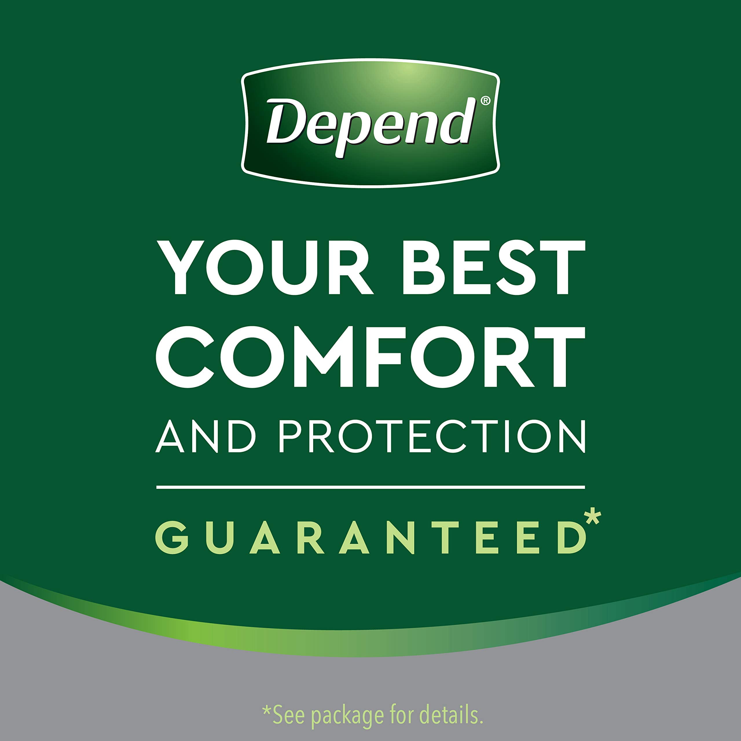 Depend Fit-Flex Incontinence Underwear for Men (Pack of 48)