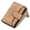 Brown, variant on GOIACII Small Women Wallet PU Leather Bifold Wallet Credit Holder Ladies Compact Wallet with Coins Zipper Pocket