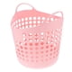 thumbnail image 3 of Cesta de lavandería de plástico con asa, cesto hueco para ropa, contenedor para ropa de baño, 3 of 6