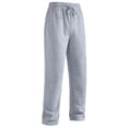 thumbnail image 2 of EaskTriop Men's Open Bottom Sweatpants Relaxed Fit Lounge Joggers with Zipper Pockets Athletic Workout Fleece Casual Drawstring Pants, 2 of 6