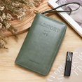 thumbnail image 2 of Travel Wallet RFID Blocking Passport Holder Function Zipper Organizer For Daily Commute Business Slim Card Document Pouch Mens Zip Wallet Lanyard Wallets Key Ring Wallet Western Wallets for Women, 2 of 4