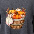 thumbnail image 4 of Chandails à Capuchon de Mode pour Femmes 2023 Mode Imprimée Blouse Ample à Manches Longues Col Rond Chandail Décontracté Hauts Chandail en Molleton 50 % de Rabais Liquidation Costumes Halloween/noël, 4 of 4
