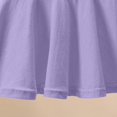 thumbnail image 6 of Coerni Summer Girl Dress Crewneck Short Sleeve A Line Knee Length Dress Casual Tunic Playwear Basic Shirt Party Dresses, 6 of 6