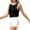 Black Tank Tops, variant on Women Casual Flower Crewneck Tank Tops Summer Solid Color Sleeveless Vest Blouse For Everyday Wear Boho Female Camisole
