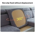 thumbnail image 3 of Mdesiwst Sofa Cover Elastic Anti-slip Easy to Clean Fine Workmanship Leaf Pattern Couch Cover for Home Living Room, 3 of 8