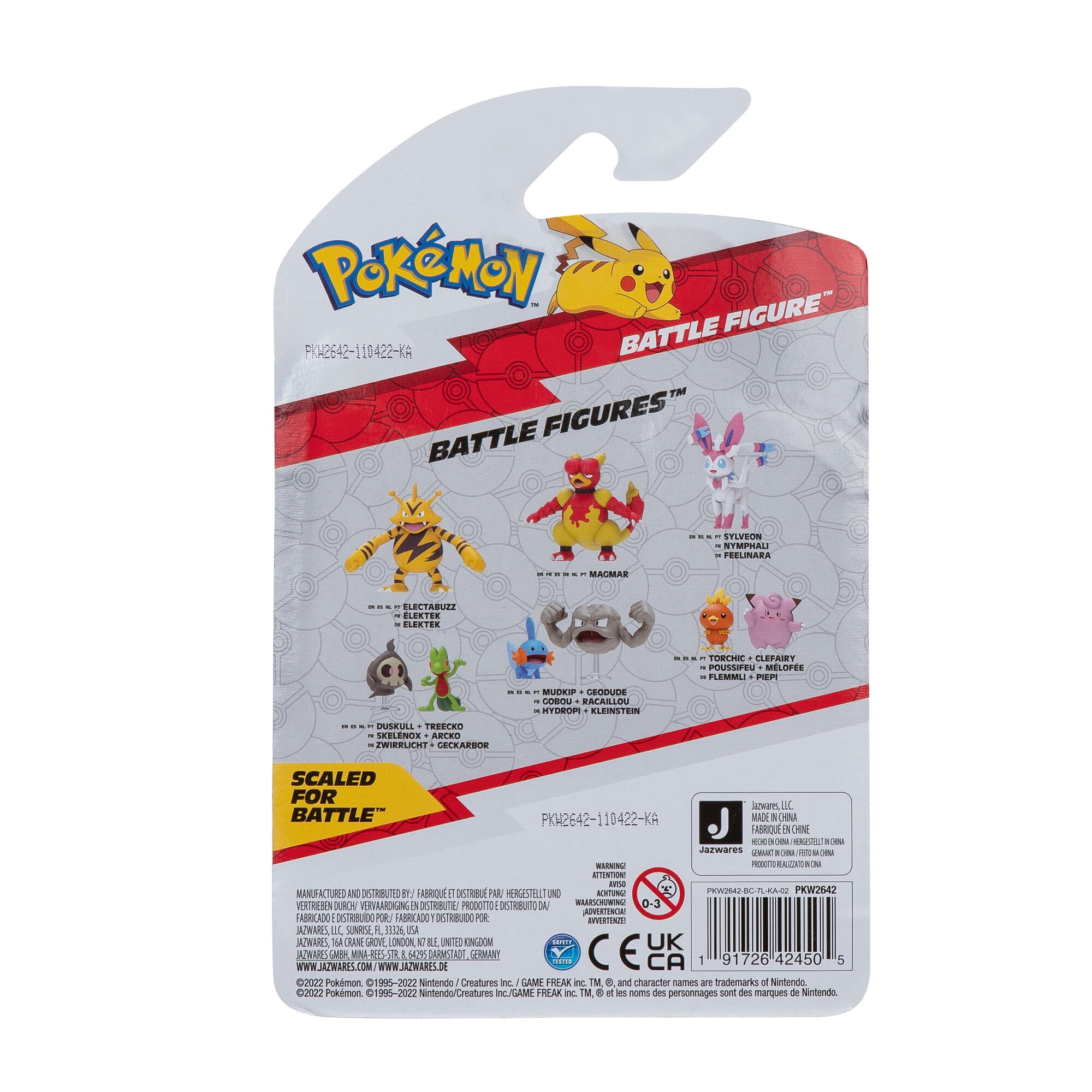 Pokemon Electabuzz Battle Figure - 3 inch - Articulated - Authentic Details