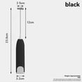 thumbnail image 5 of Batidora Eléctrica de Mano de Acero Inoxidable, , Batidor de Huevos, Pila , Varilla para Remover Café, Color Negro., 5 of 5