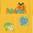 thumbnail image 3 of Pokémon - Chikorita, Tepig, Totodile- Youth Short Sleeve Graphic T-Shirt, 3 of 5