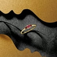 thumbnail image 4 of Pure Collection by Ross-Simons 0.20 ct. t.w. Ruby 3-Stone Ring in 14kt Yellow Gold, Women's, Adult, 4 of 6