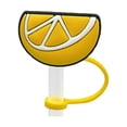 thumbnail image 1 of Popping Pearls Small Container Pouches for Drinking Thick Glass 1 Piece Set Of Straw Covers Straw Covers For Reusable Straw Protector Fruit Straw Caps Silicone Straw Caps, 1 of 3
