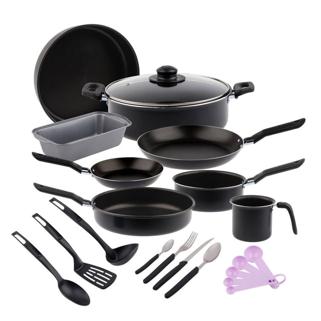 Batería de Cocina Ekco Color Negro con 33 Piezas