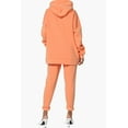 thumbnail image 2 of TheMoogan Women's Active Lounge Fleece Hoodie Sweatshirt Drawstring Jogger Sweat Pants SET, 2 of 7