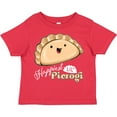 thumbnail image 3 of Inktastic Happiest Lil' Pierogi Boys or Girls Toddler T-Shirt, 3 of 5