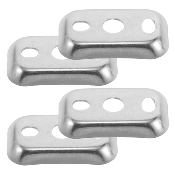 POPETPOP 4Pcs Stainless Steel Towel Bar Bracket Washers for Stable Bathroom Wall Installation