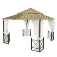 thumbnail image 1 of Garden Winds Replacement Canopy Top Cover for the Harbor Gazebo -Standard 350 - Camo Sand, 1 of 8