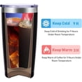 thumbnail image 5 of Boss Gift for Women Men Tumbler Cup with Lid and Straw Funny Christmas Birthday Appreciation Gifts Coffee Cup 20 oz Double Wall Vacuum Insulated Stainless Steel Travel Mug Tumbler, 5 of 6