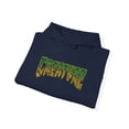 thumbnail image 3 of Creature Skateboard 90s 00s Skulls Green Vintage Classic Skate Hoodie Print - 2XL / Navy, 3 of 5