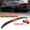 thumbnail image 3 of Universal Car Spoiler, Adjustable Rear Trunk Spoiler Lip Roof Tail Wing Accessories, 3 of 5