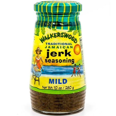 (2 Pack) Walkerswood Traditional Jamaican Jerk Seasoning, Mild, 10 (Best Authentic Jamaican Jerk Chicken Recipe)
