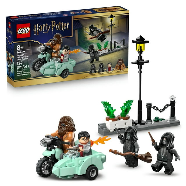 Set LEGO Harry Potter Hagrid y Harry Escape de Privet Drive 76459
