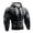 B, variant on Men Muscle Hoodie 3D Pattern Fuzzy Pullover Muscular Long Sleeve Warm Hooded Sweatshirt for Casual Sports Streetwear Fashion