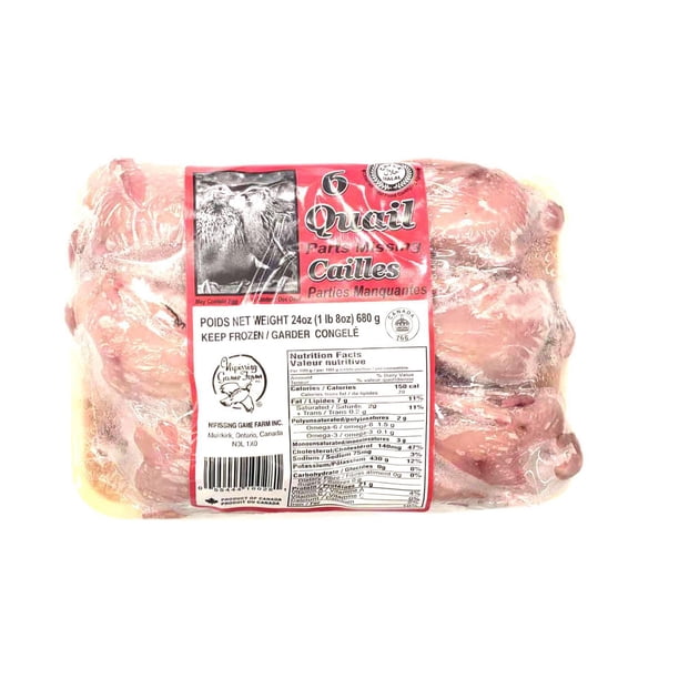 Frozen Quail, 680G Walmart.ca