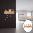 thumbnail image 3 of Soporte para llaves, organizador de llaves, colgador de llaves de decorativo en para , puerta, cocina, organizador de Negro BLESIY Rack del titular de la llave, 3 of 8
